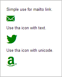 開始使用 Icon Fonts...