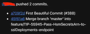 conventional commits